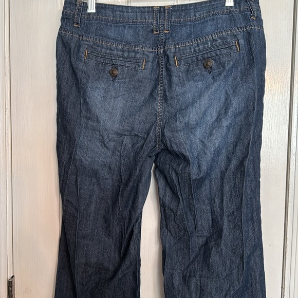 Christopher & Banks Boho style baggy wide leg jeans 10 - Picture 6 of 14